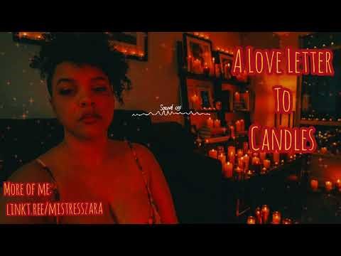 Hypnotic Femdom ASMR 🔥 Sensual Wax Play Fantasy | Intimate Audio (My love letter to candles)
