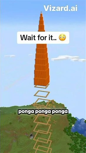 Minecraft - How to make the biggest tower instantaneously🗼