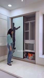 Wardrobe shutter design ❤️ #wardrobe #wardrobes #wardrobedesign #slidding #shutter #bedroomdesign #bedroomdesignideas #bedroominterior #interiordesign #interiorinspiration #interiors #instalike #instadaily #interior4all #interiordecor | Aureleo Interior Pvt Ltd