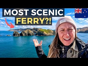 WORLDS MOST BEAUTIFUL FERRY TRIP!? Interislander FERRY From Picton To Wellington | New Zealand 🇳🇿