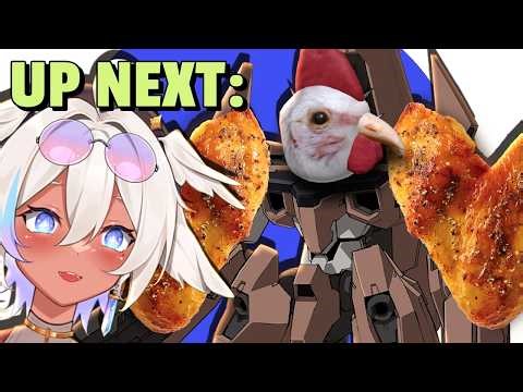 【 Handcam 】 Cooking with Gundam Thorn Pt. 2 Wing/Arm Time! 🐔 | Gunpla Kit Building 🔨