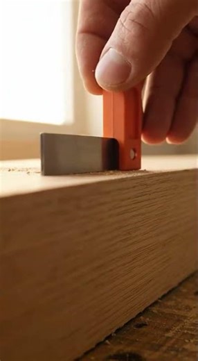 Tiny Try Square Marks Perfect 90° Line On Full Lumber
