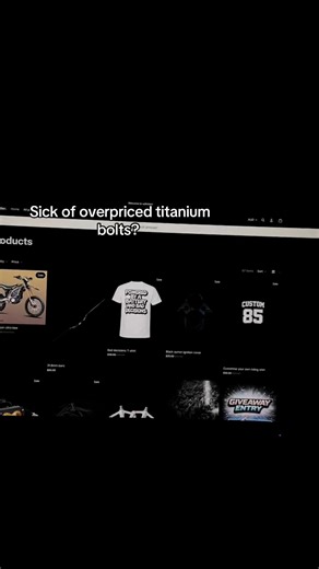 Affordable Titanium Bolts for Surron Bikes in Australia