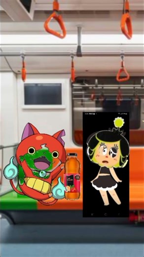 Hanazuki y Jibanyan Episodio 26 Temporada 2 Vuelta a casa en metro parte 2 Animación #Hanazuki 😀👍