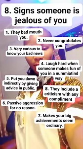8 signs someone jealous of you #facebookviral | Joy Code Page