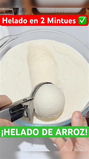 El truco para un helado casero perfecto (¡Solo necesitas arroz!)