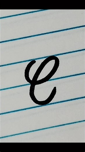 Cursive letter writing | Beginners guide