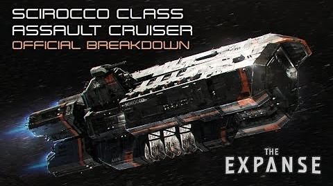 The Expanse Scirocco Class Assault Cruiser - Official Breakdown