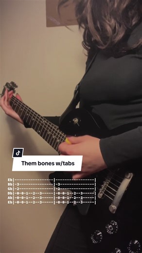 Them Bones Guitar Tutorial with Tabs for Beginners