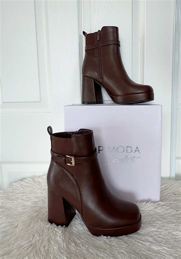 Stylish Ankle Boots with Zipper for Women