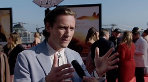 Top Gun Maverick Lewis Pullman World Premiere USS Midway Interview