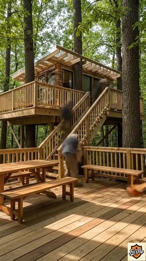 #Build TreeHouse #YouTubeShorts #Renovation #Viral Short #fyp #FixAndFlip