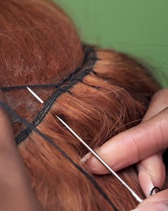 127K views · 1.6K reactions | This orange braidless sew-in is giving queen vibes!‍聆 | Crowned Ladies | Facebook