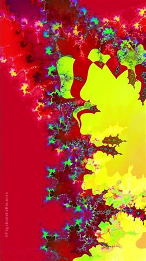4K Fractal Art into Psychedelic Trance #trippyart #hypnotic #trancemusic #deepzoom