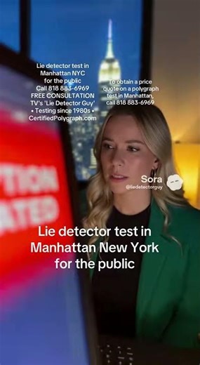 Lie detector test in Manhattan New York