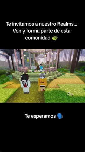 Únete a nuestro servidor de Minecraft Realms