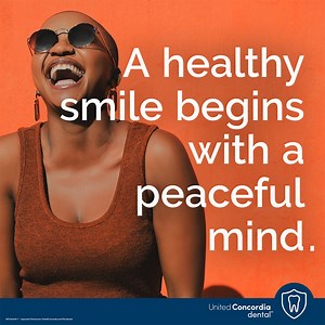 Your smile tells a story, not just of joy, but of well-being inside out. See how stress impacts your oral health. #SmileInsideOut | United Concordia Dental