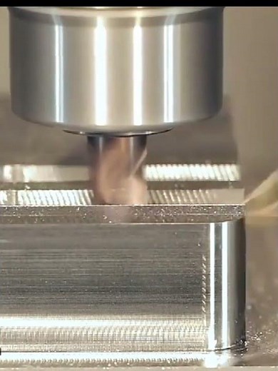 HRC55 4-Flute Flat Carbide End Mill Demo - Steel Cutting Performance