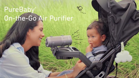 Pure Enrichment PureBaby Ultrasonic Cool Mist Humidifier & Soft Glow Night Light, Whisper-Quiet and Ideal for Baby Nurseries & Kids Bedrooms to Relieve Congestion, Colds, & Coughs (Whisper Green)