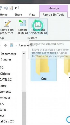 How to Restore Deleted Files from the Recycle Bin on Windows