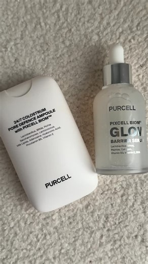 Sara Orrego on Instagram: "This tip makes my skin look amazing! 🌸✨ @purcell.seoul #purcell #Beauty #Colostrumporemist #GlowBarrierSerum #GlassSkin"