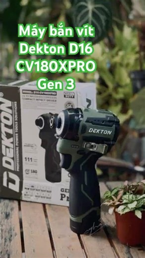 Máy chuyên vít Dekton Cv180XPRO Gen 3 #dekton #maybanvit