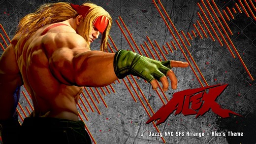 He has the fire, he has the force. Alex has another theme song in Street Fighter 6 called Jazzy NYC SF6 Arrange! | Street Fighter