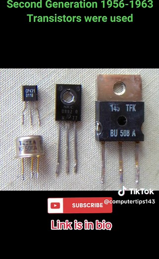 Generations of Computer.. Subscribe our youtube channel too.. link is in bio.. #computers #generationofcomputer #computertips #computertips #computerscience #computertricks #reels #tiktok