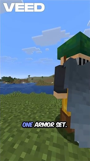 This Minecraft Armor Breaks the Game #minecraftshorts #survival #gaming