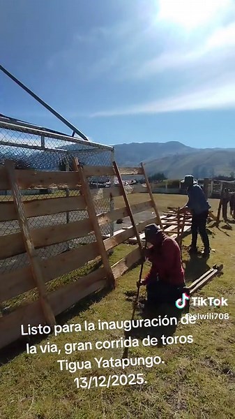 Gran Corrida de Toros Tigua Yatapungo 2025 - Inauguración