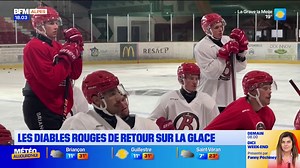 Hockey sur glace: les Diables rouges de Briançon de retour sur la glace | BFM DICI