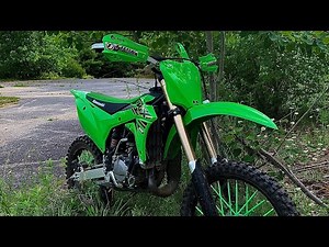 2021 kx100 woods riding
