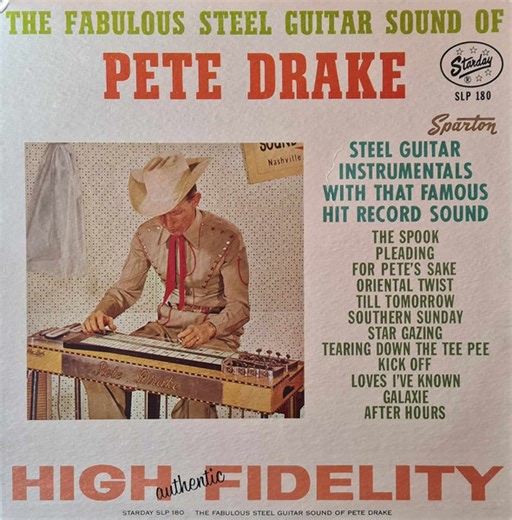 Pete Drake - The Fabulous Steel Guitar Sound Of Pete Drake