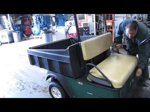 2011 Cushman Commander Utility Golf Cart 48V Hydraulic Dump Bed