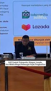 Empat Marketplace Ditunjuk Jadi Pemungut Pajak Pedagang Online