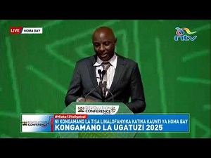 Governor Irungu Kang'ata Full Speech | Devolution Conference 2025
