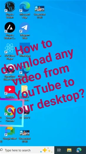 How to download any video from YouTube to your desktop?