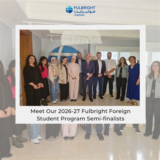 Fulbright Jordan on Instagram‎: "We held a Post-Nomination Orientation (PNO) for the 2026 Fulbright Foreign Student Program Semi-Finalists! This orientation brought together our talented semi-finalists to connect, prepare to apply for graduate programs in U.S. universities, and learn more about the Fulbright mission of mutual understanding and academic excellence. We were also pleased to have representatives from Amideast and the State Department in the United States join the session virtually.