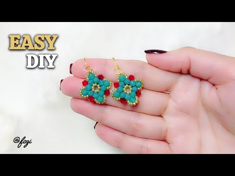 DIY Beaded Earrings Tutorial 💎 MUST TRY 2026 Trend!