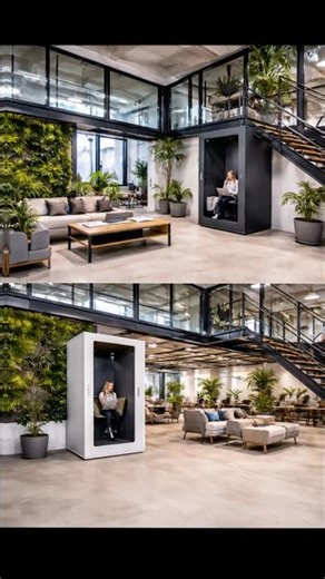 OpenOffice solution—soundproof office pod#office #workplaceproblems #openoffice #soundproof #shorts