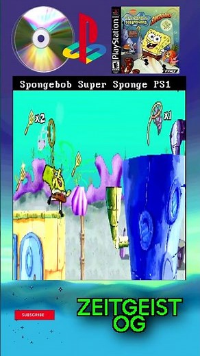 SpongeBob SquarePants Super Sponge Area 1 Gameplay