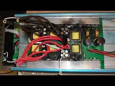 Inside a Burnt Up 6000W Inverter - A Salvage Operation Part 1/2