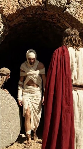Jesus Called the Lazarus out of Cave #jesus #christianshorts #fyp #mybible