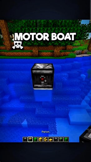Minecraft ,I build motor bort #minecraft #khatushyam