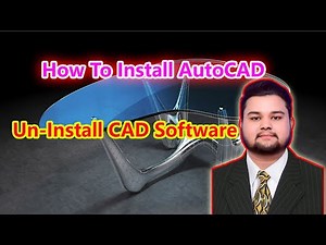 How to Install & Clean Uninstall AutoCAD Properly By Using PC/laptop || Shahzad Drafter