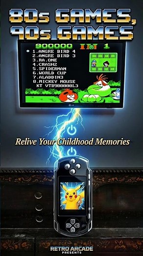 Best Portable Retro Handheld Game Console #retrogaming #retrogames #retrogamer