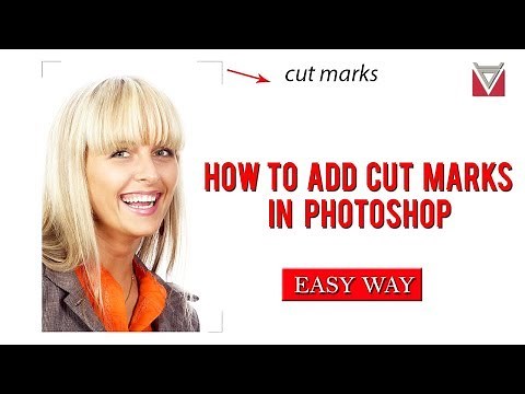 How to Cut Mark or Crop Mark in Photoshop - Easy Method
