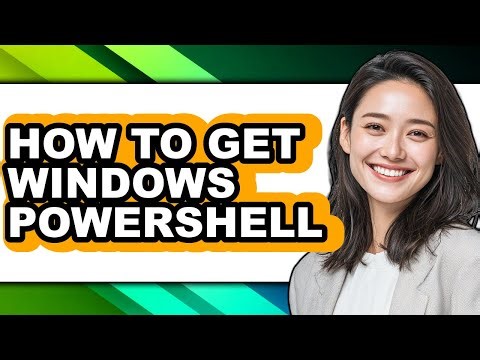 How to Get Windows Powershell (easy Method)