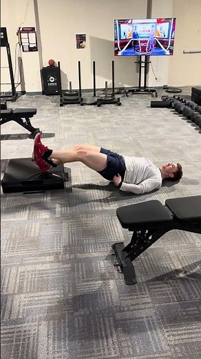 Long Lever Cable Hip Flexion W+ Hamstring Bridge