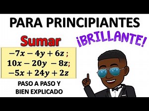 Basic algebra | Sum of polynomials step by step and well explained
